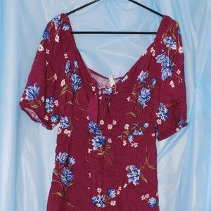 Xhilaration Summer Dress Small Women's NWT Cinched